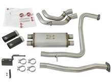 Load image into Gallery viewer, aFe POWER Rebel Series 2-1/2in 409 SS Cat Back Exhaust w/ Black Tips 16-17 Nissan Titan V8 5.6L
