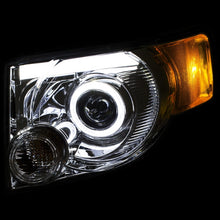 Load image into Gallery viewer, ANZO 2008-2012 Ford Escape Projector Headlights w/ Halo Chrome
