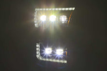 Load image into Gallery viewer, AlphaRex 17-20 Ford Raptor NOVA LED Proj Headlights Plank Style Alpha Black w/Activ Light/Seq Signal
