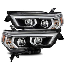 Load image into Gallery viewer, AlphaRex 14-20 Toyota 4Runner PRO-Series Projector Headlights Plank Style Black w/Sequential Signal
