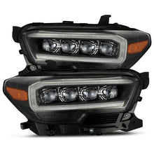 Load image into Gallery viewer, AlphaRex 16-20 Toyota Tacoma NOVA LED Projector Headlights Plank Style Black w/Activation Light
