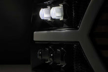 Load image into Gallery viewer, AlphaRex 07-13 Chevy 1500HD(NewBody) NOVA LED Proj Headlight Plank Sty Glos Blk w/Activ Lite/Seq Sig

