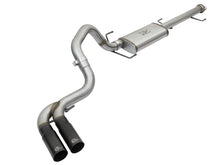 Load image into Gallery viewer, aFe Rebel Series 3in Stainless Steel Cat-Back Exhaust System w/Black Tips 07-14 Toyota FJ Cruiser
