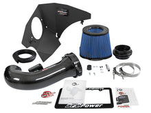 Load image into Gallery viewer, aFe Track Series Carbon Fiber Pro 5R AIS - 16-19 Chevrolet Camaro SS V8-6.2L
