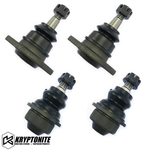 KRYPTONITE UPPER AND LOWER BALL JOINT PACKAGE DEAL (FOR AFTERMARKET CONTROL ARMS) 2001-2010 GM 2500/3500
