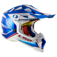 Load image into Gallery viewer, LS2 Subverter MX470 Helmet Blade Laser Blue Krome
