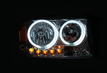 Load image into Gallery viewer, ANZO 1997-2004 Dodge Dakota Projector Headlights w/ Halo Black 1 pc
