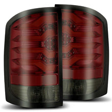Load image into Gallery viewer, AlphaRex 14-18 GMC Sierra 1500 PRO-Series LED Tail Lights Red Smoke
