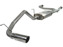 Load image into Gallery viewer, aFe MACHForce XP Exhaust Cat-Back 2.5/3in SS-409 w/ Polished Tip 04-12 Nissan Titan V8 5.6L
