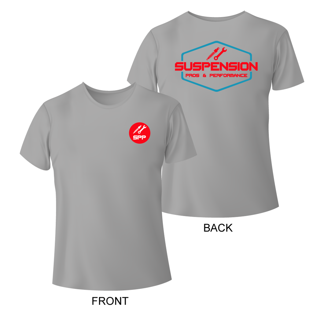 Suspension Pros & Performance T-Shirt - Grey